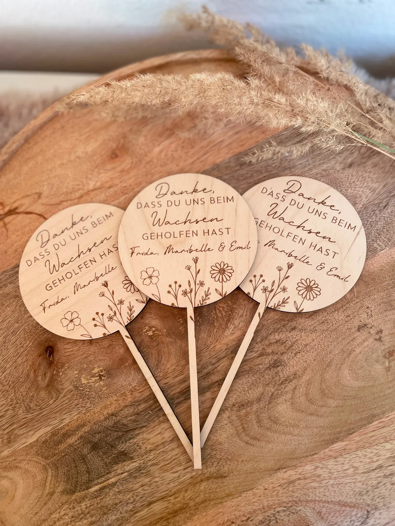 Personalisierte Schilder mit Sprüchen